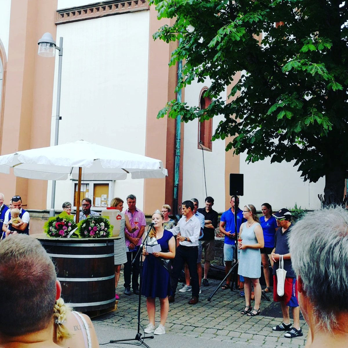 Eröffnung Mühlhofen Weinfest 26.07.2019
