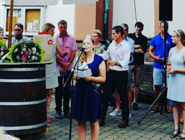 Eröffnung Mühlhofen Weinfest 2019